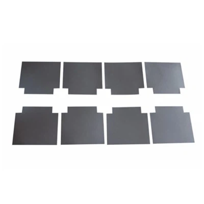 Utstansad grafitplåt